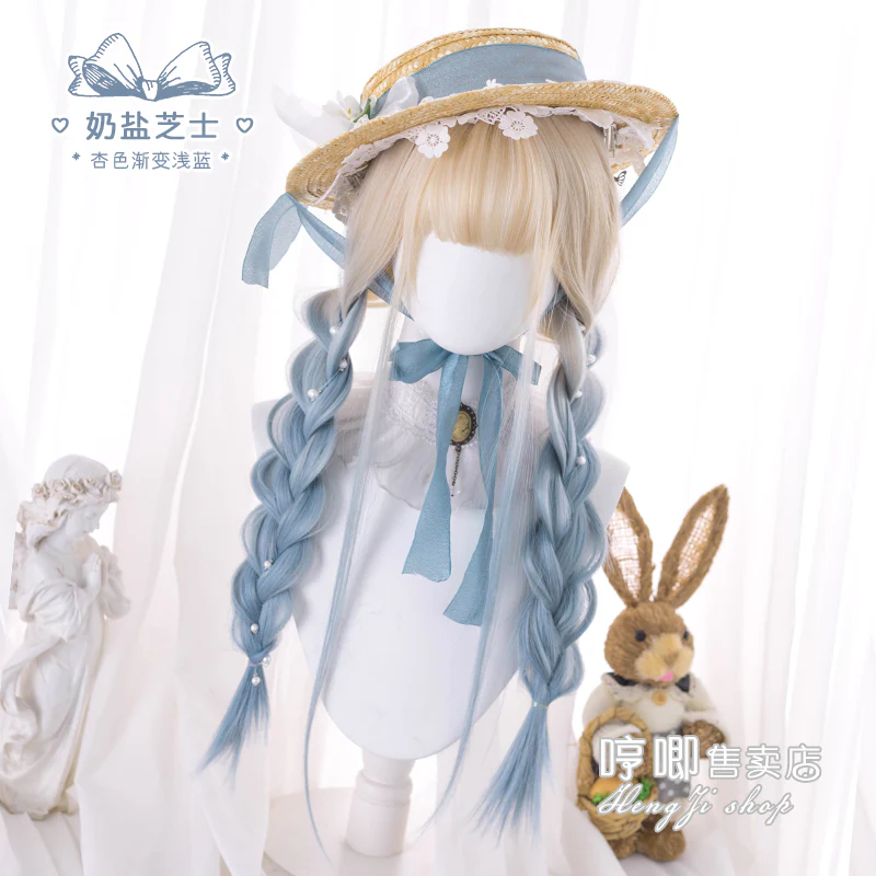 Doll Gradient Natural Long Straight Wig - Image 6