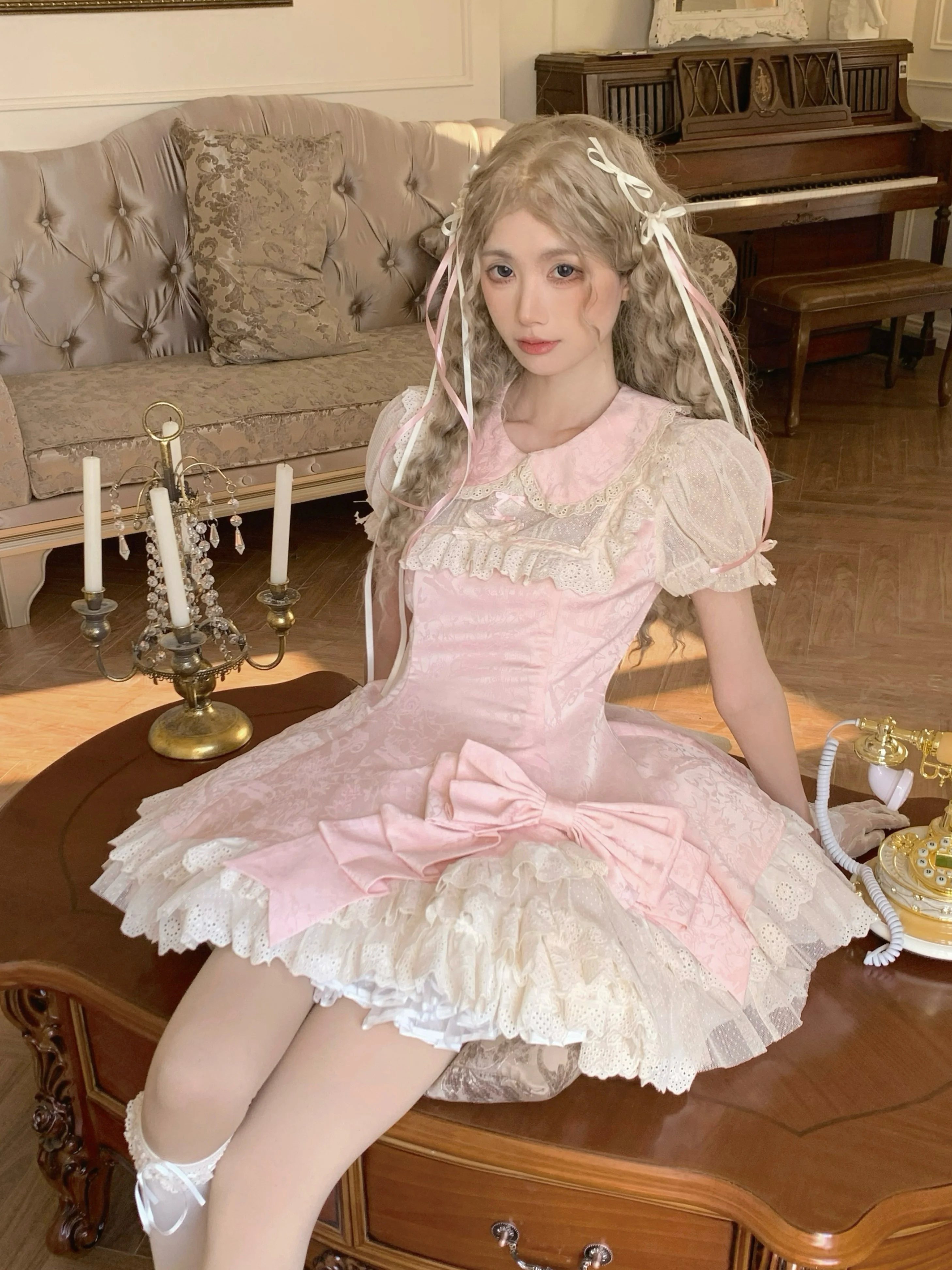 doll pastel kawaii dress - Image 2