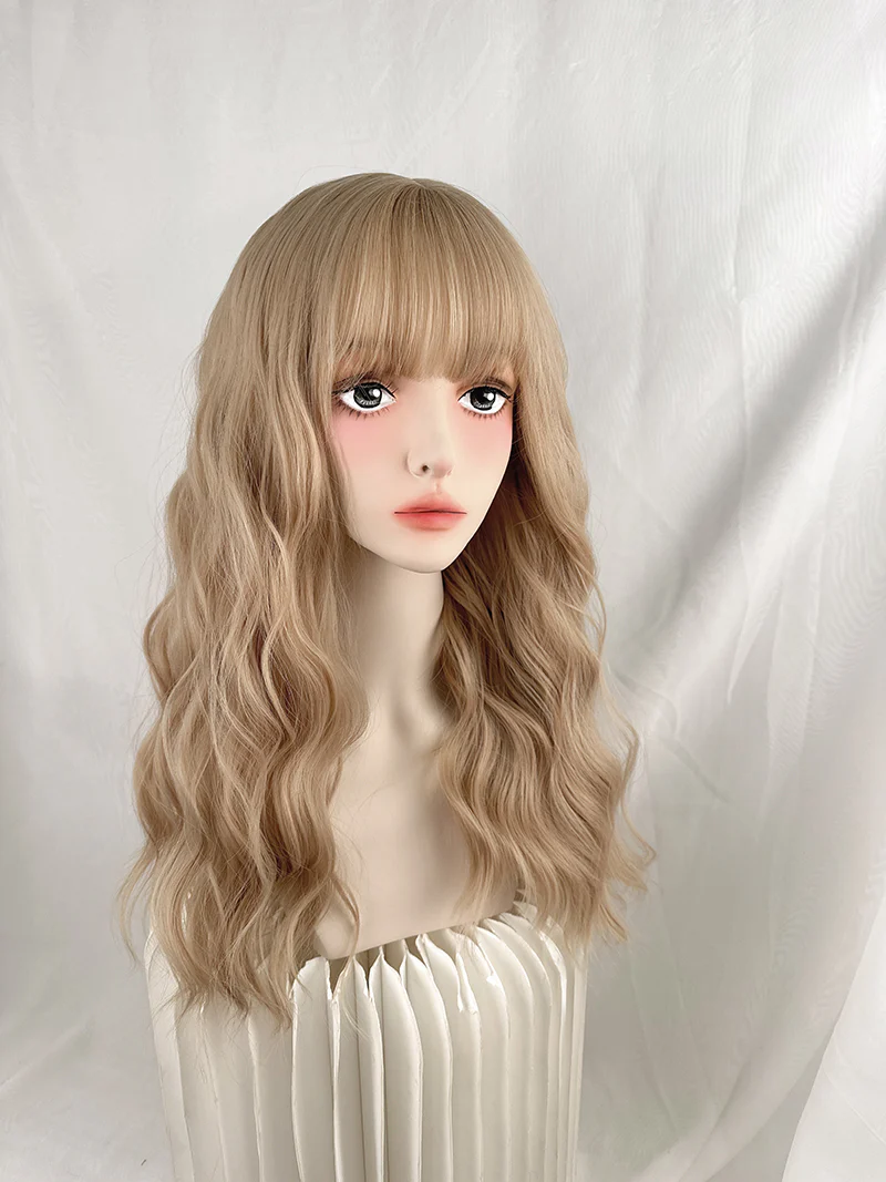 Doll Platinum Curly Long Wig - Image 5