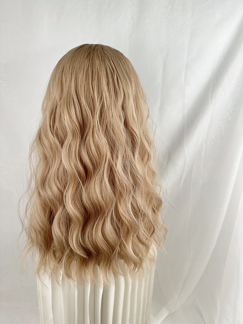 Doll Platinum Curly Long Wig - Image 6