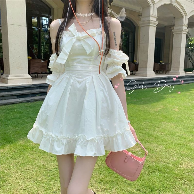 Dollette Pretty A-line High Waist Dress - Image 8