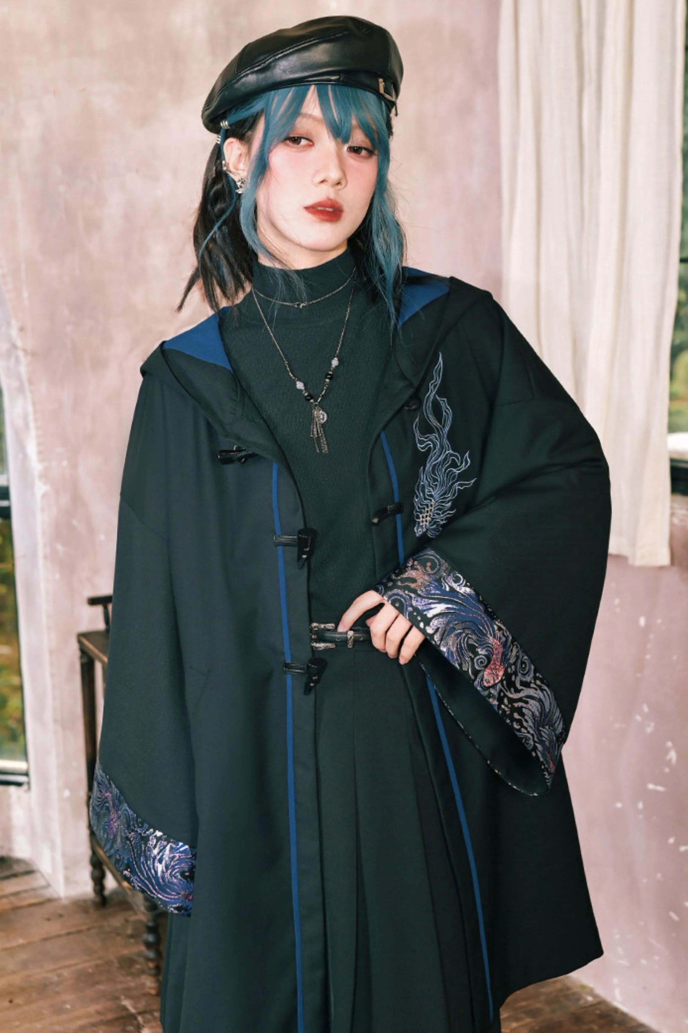Double Structure Turtleneck Top - Image 15