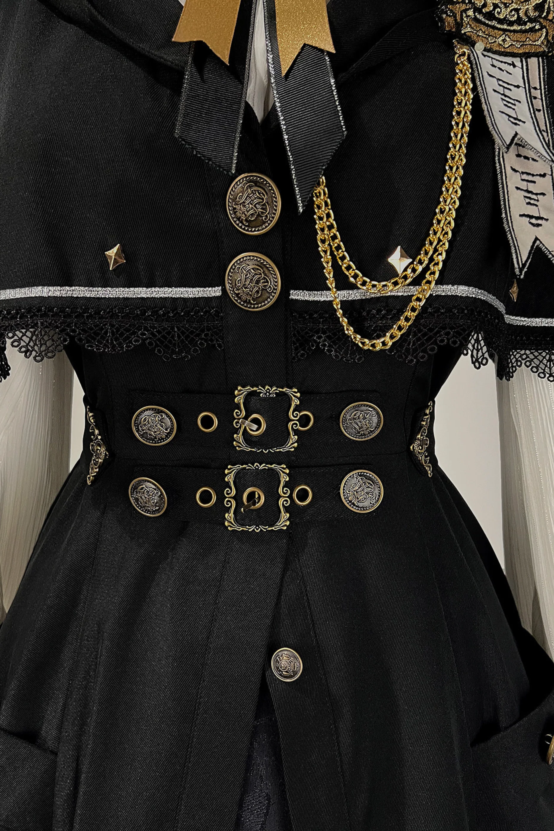 Dragon Lament Cape Dress - Image 14