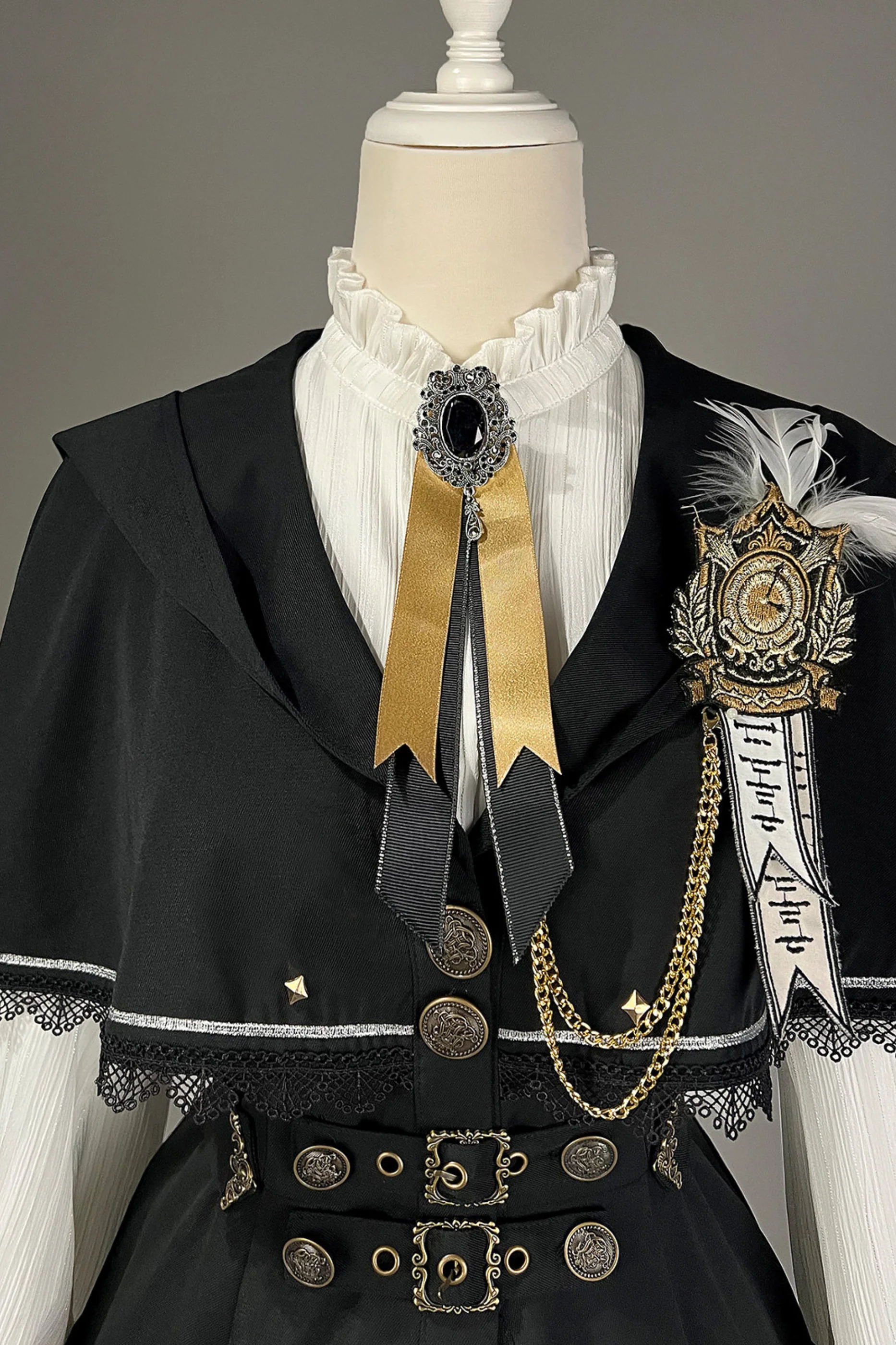 Dragon Lament Cape Dress - Image 16
