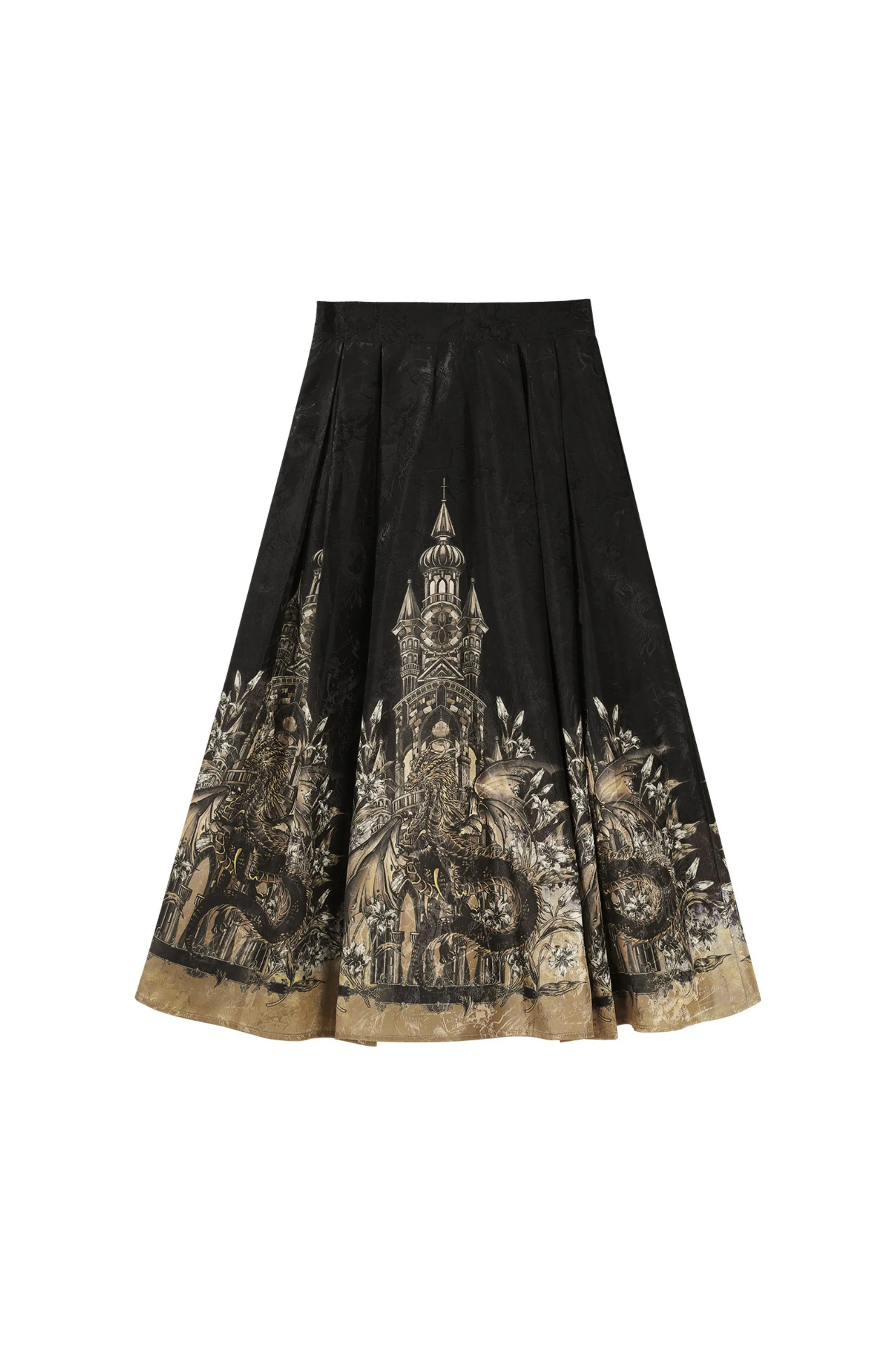 Dragon Lament Cape Dress - Image 19