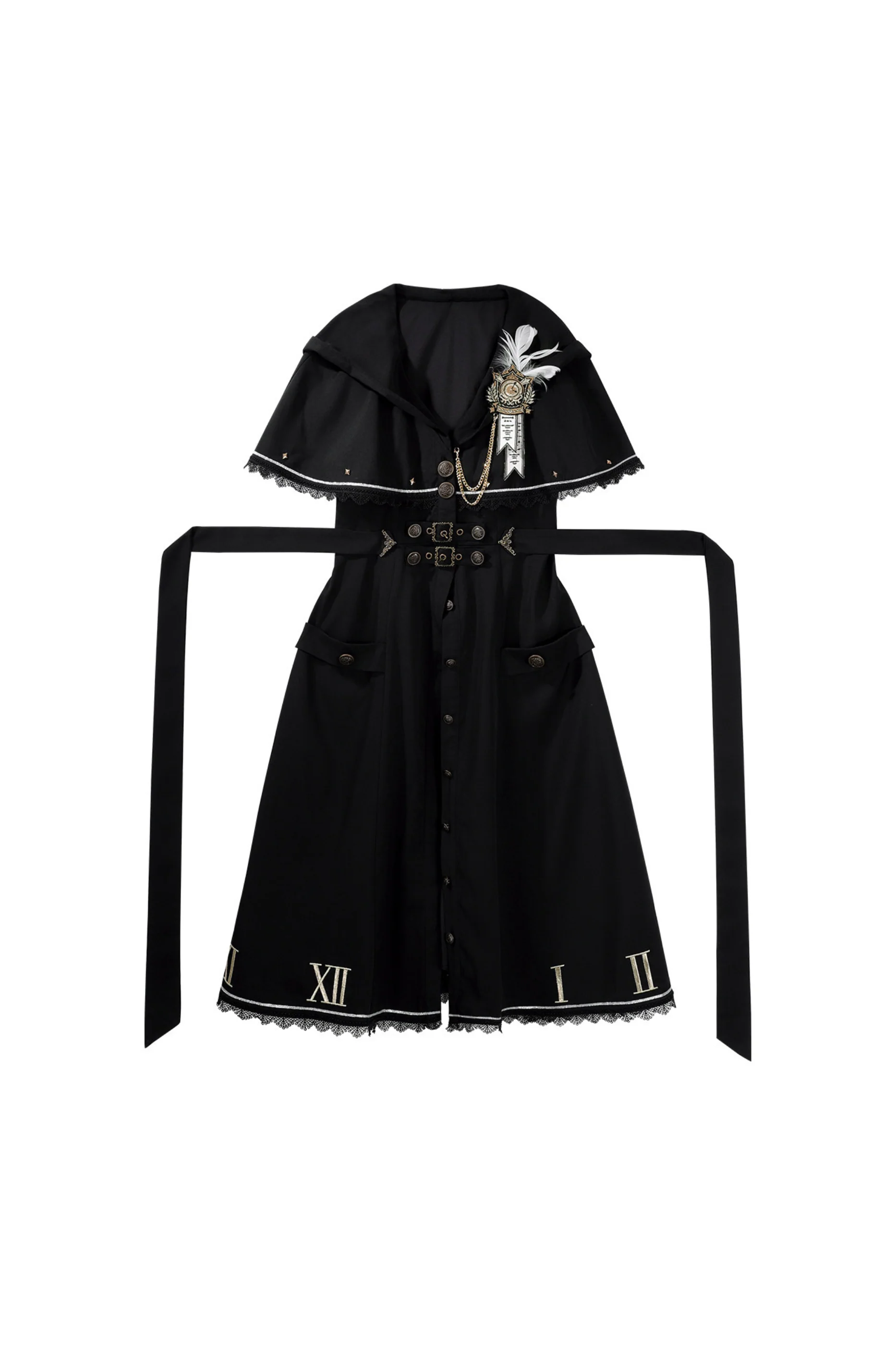 Dragon Lament Cape Dress - Image 22