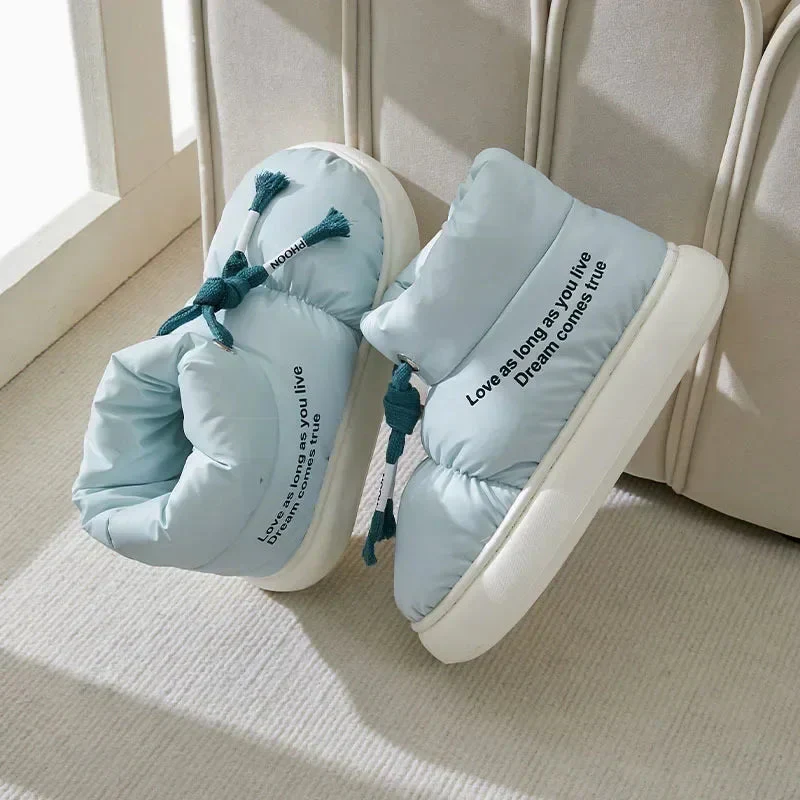 Drawstring Puffer Slippers - Image 11