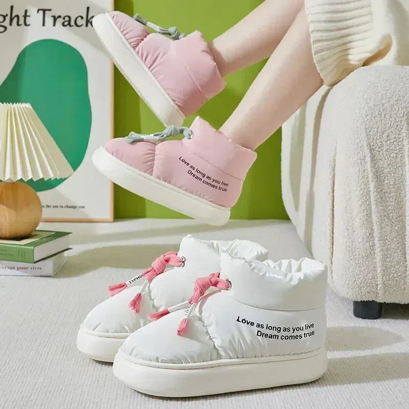 Drawstring Puffer Slippers - Image 2