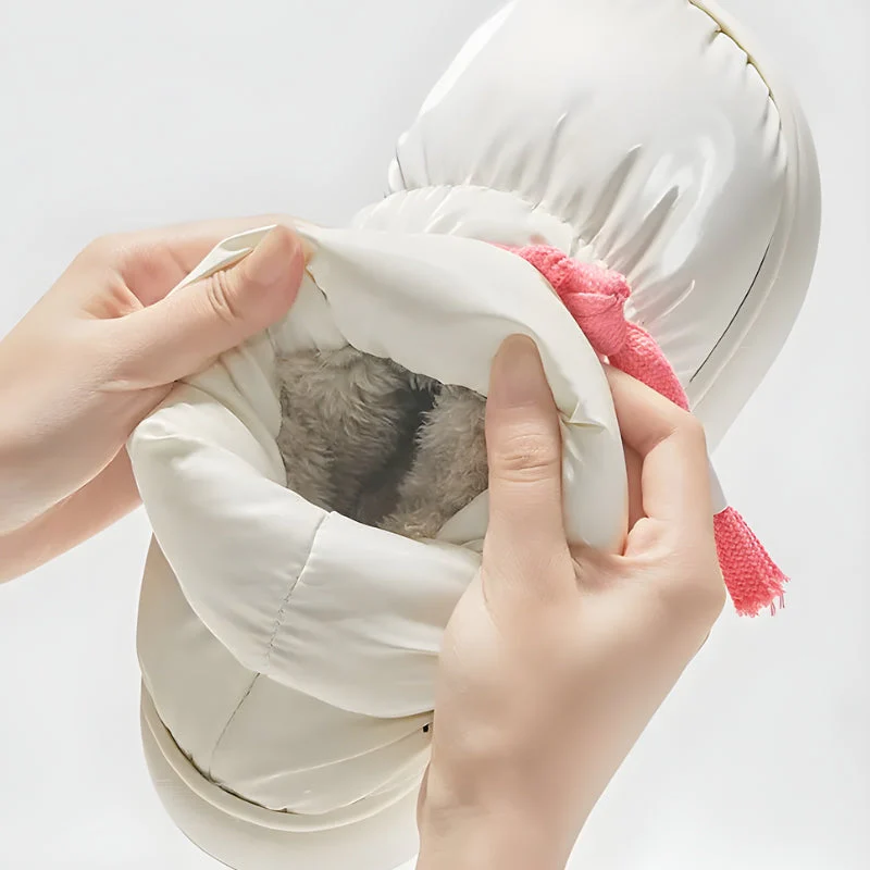 Drawstring Puffer Slippers - Image 8