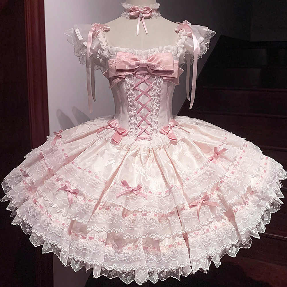 Dream Bow Lolita Corset Dress - Image 2