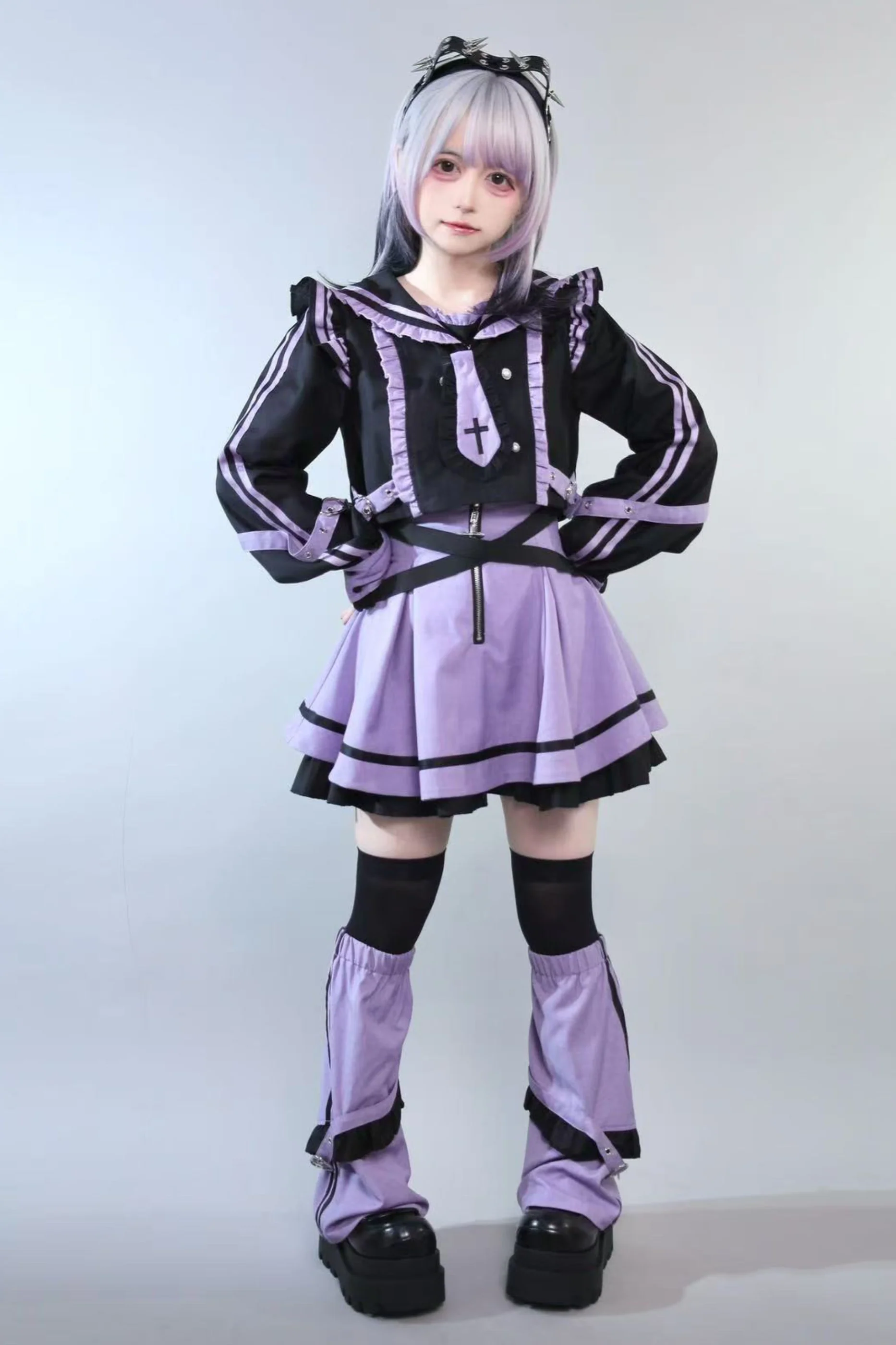 Dream Cat Sailor Top + Skirt + Leg Warmers - Image 12
