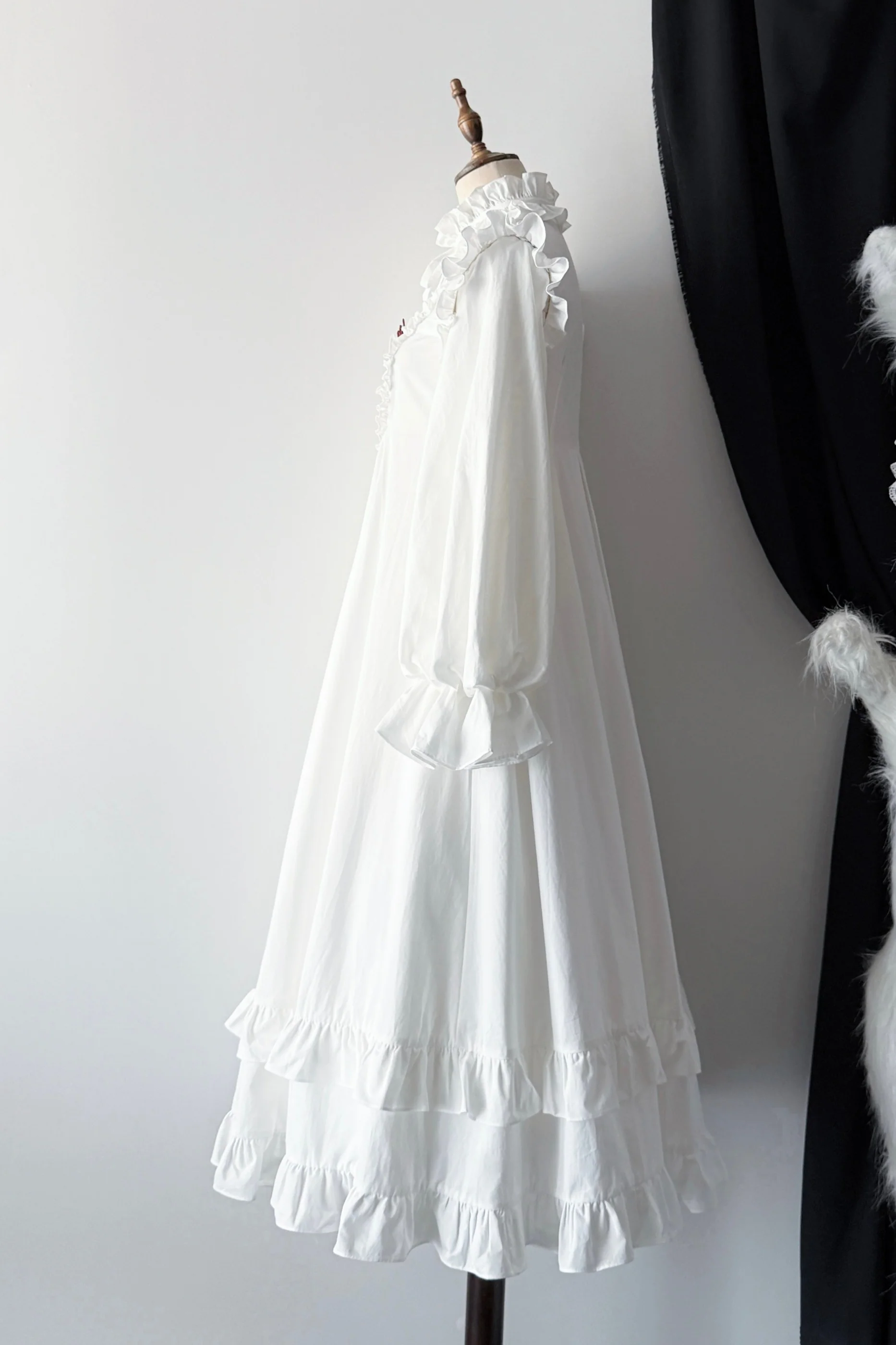 Pure Blood Lolita Dress + Headband + Brooch + Hat - Image 13