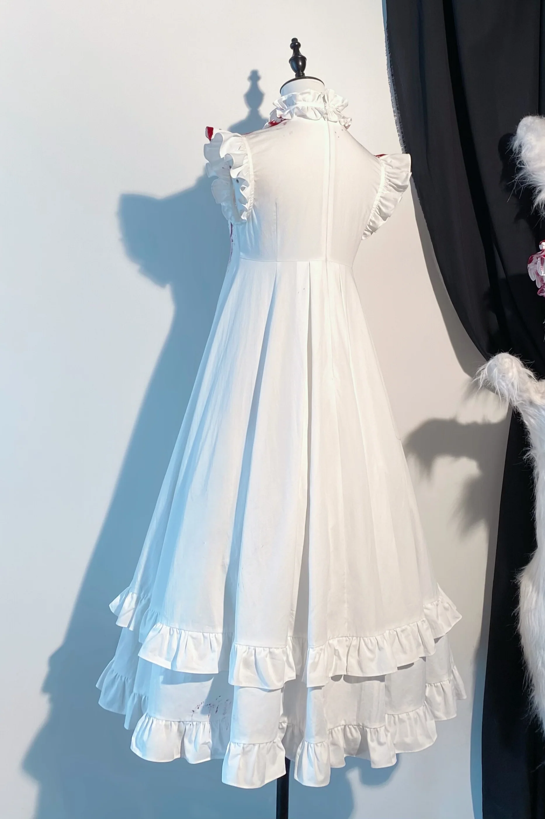 Pure Blood Lolita Dress + Headband + Brooch + Hat - Image 14