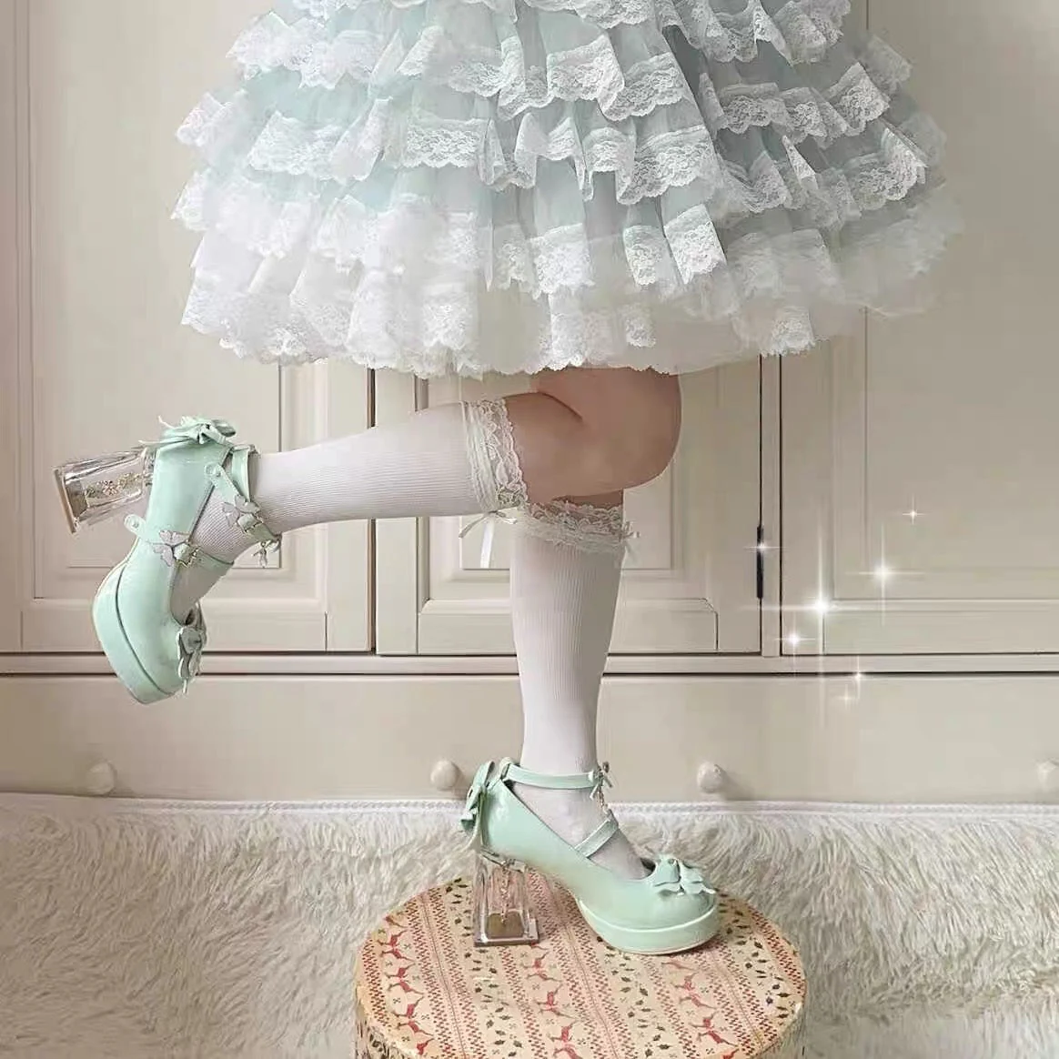 Dreamy Butterfly High Heels - Image 20