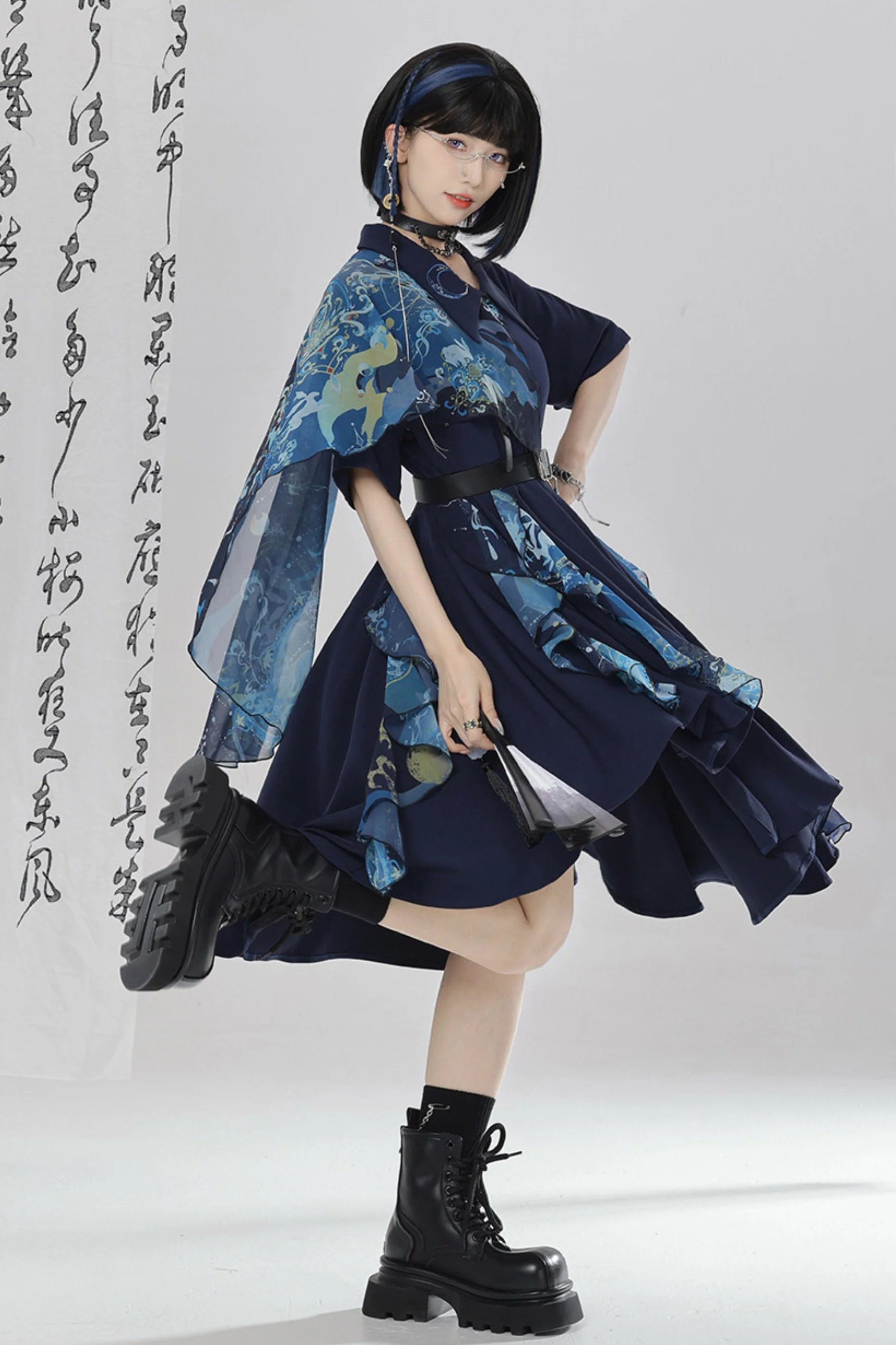 Chinese Embroidery Dress + Belt + Girdle - Image 17