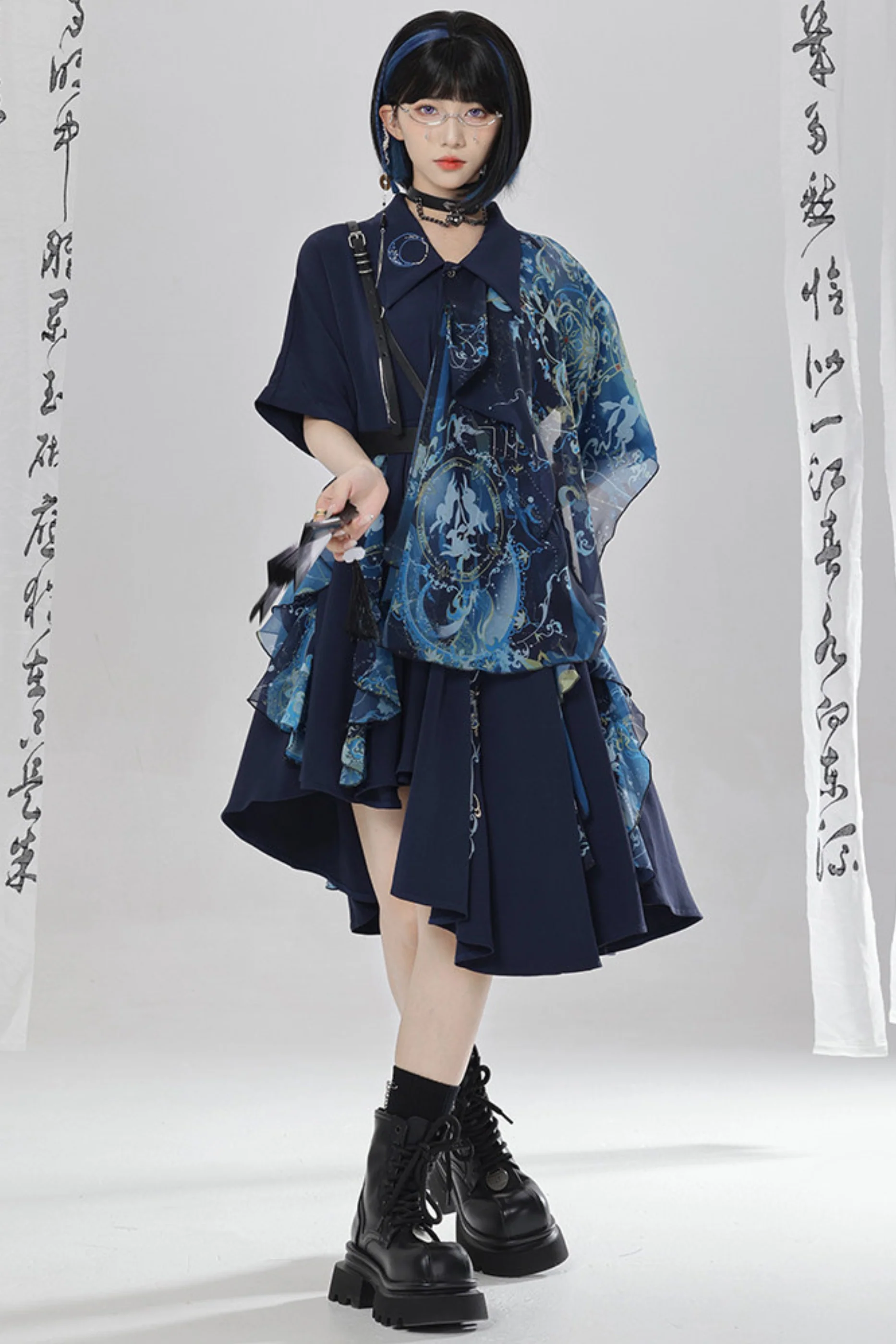 Chinese Embroidery Dress + Belt + Girdle - Image 21