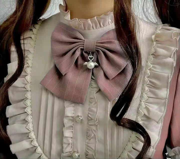 Dusty Pink Maid Dress - Image 8