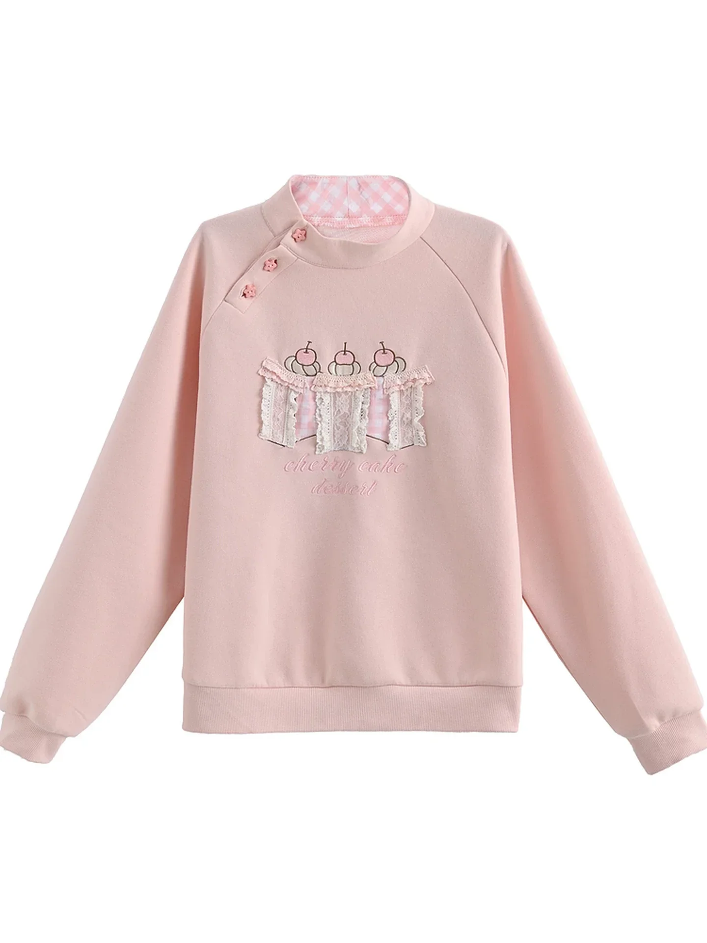 Sweet Forest Girl Loose Sweatshirt - Image 10