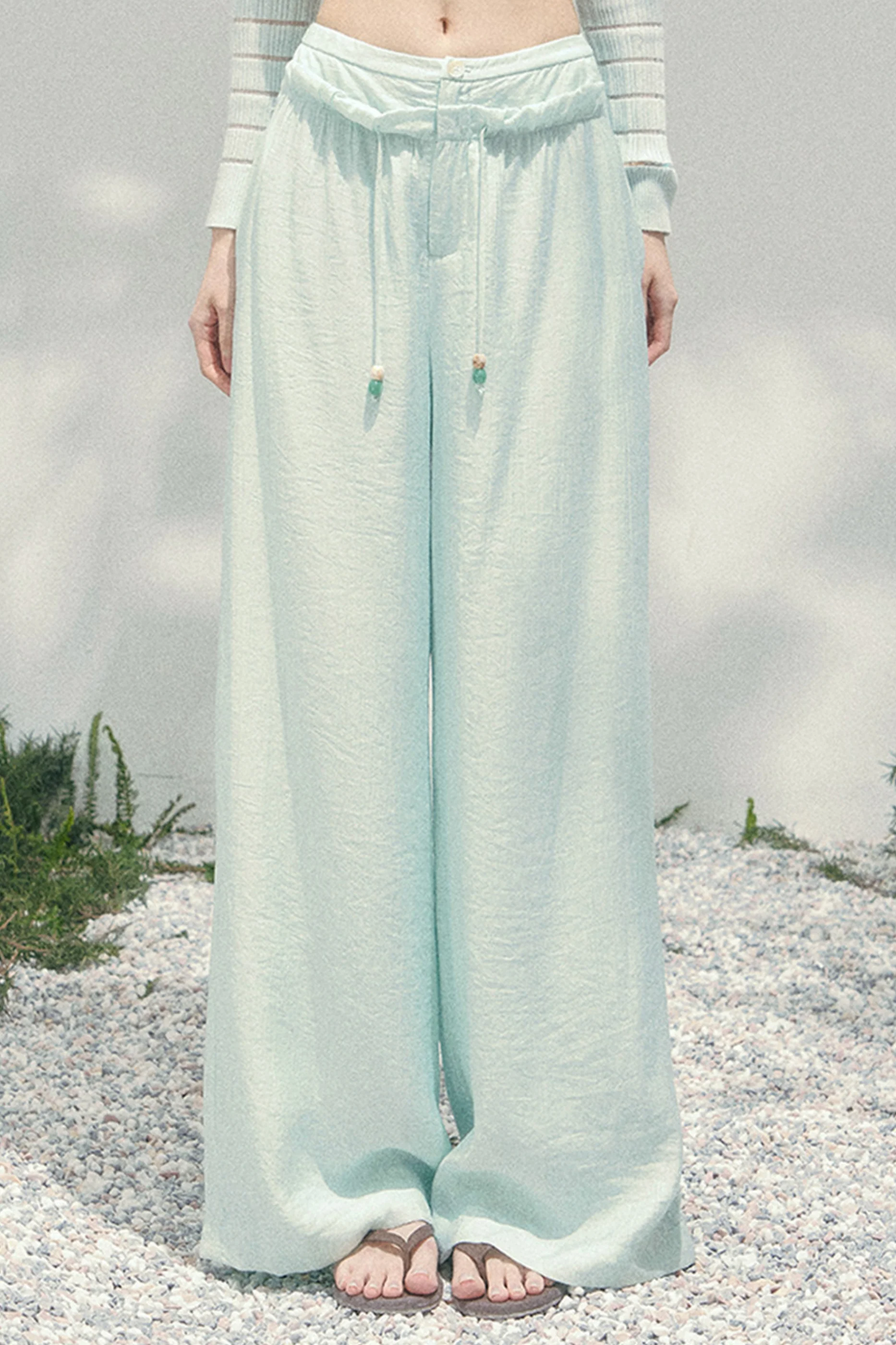 Sweet Color Wide Leg Pants - Image 15
