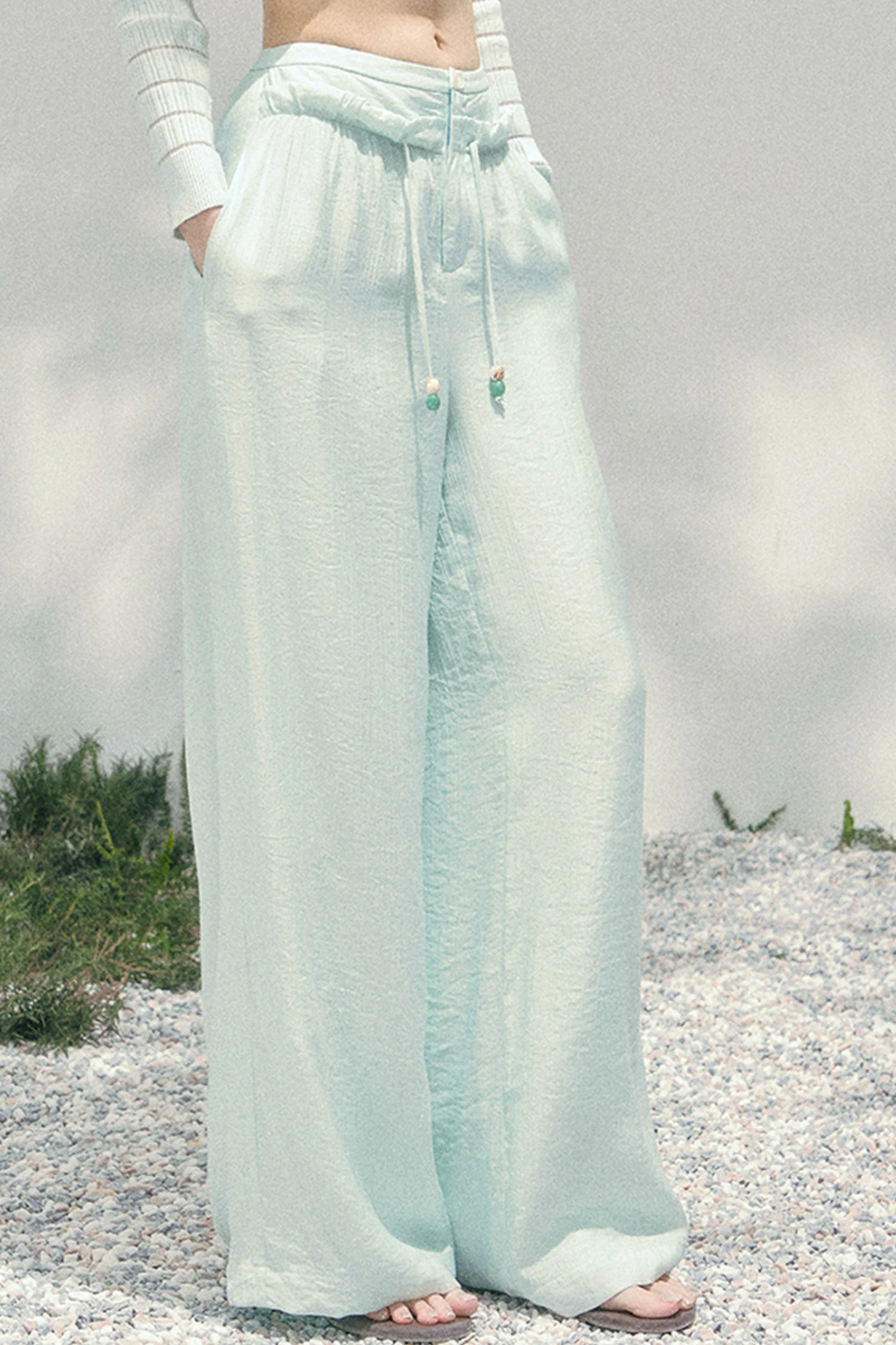 Sweet Color Wide Leg Pants - Image 7