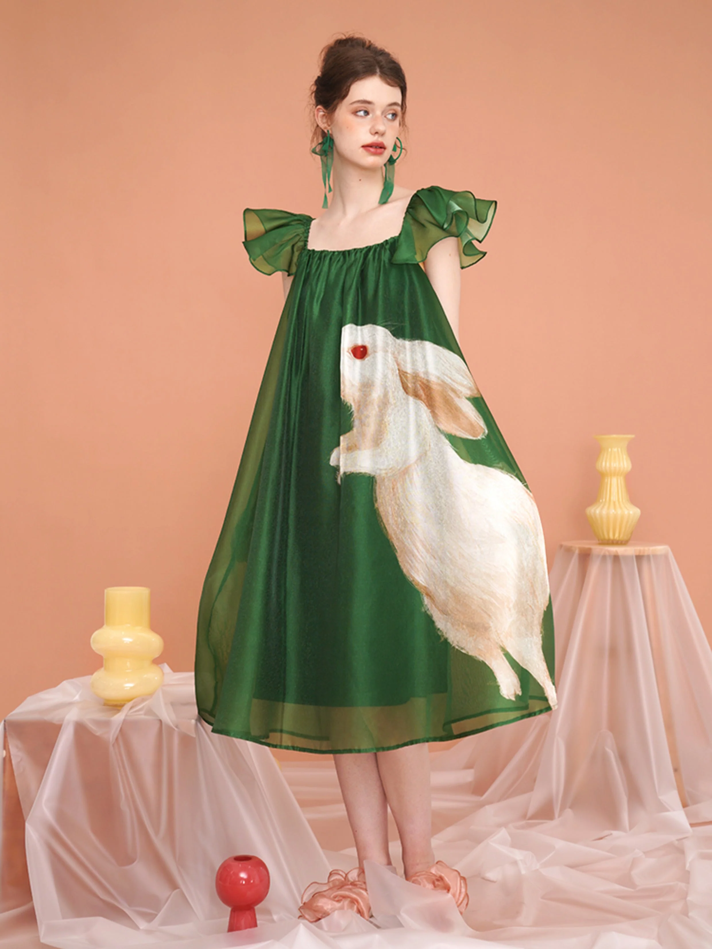 Enchanted Forest Rabbit Dress - Image 13