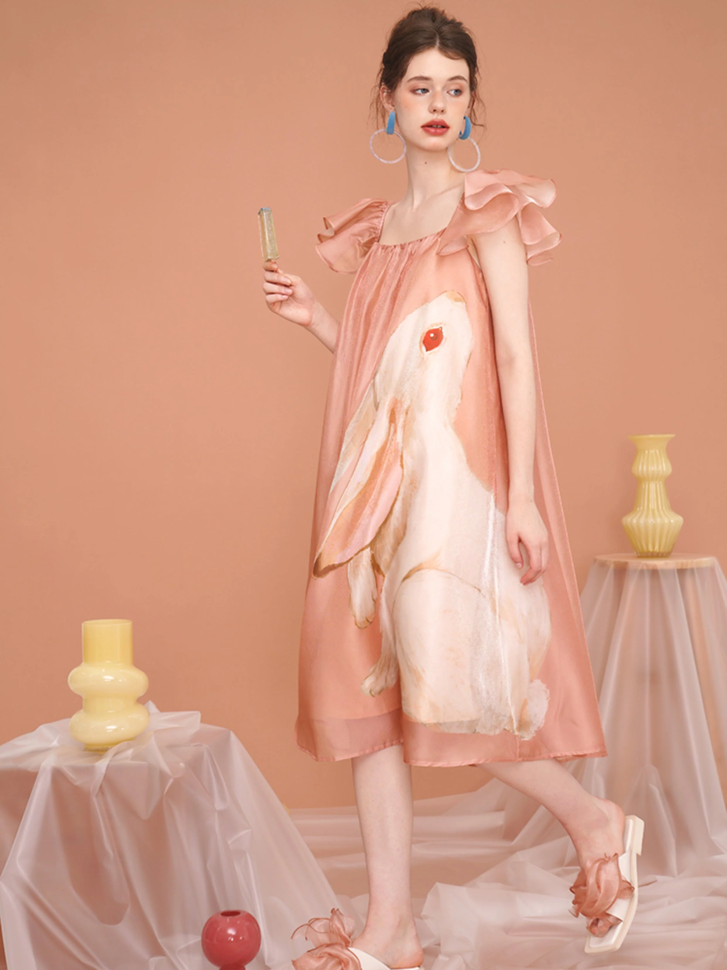 Enchanted Forest Rabbit Dress - Image 17