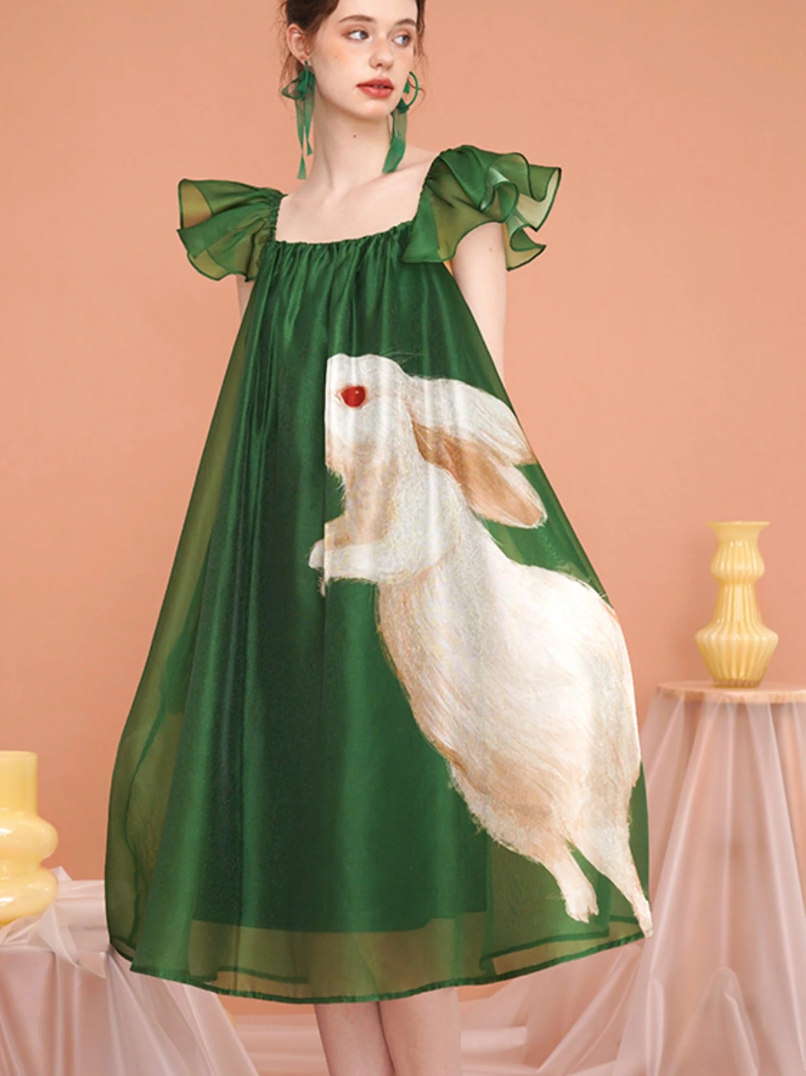 Enchanted Forest Rabbit Dress - Image 18