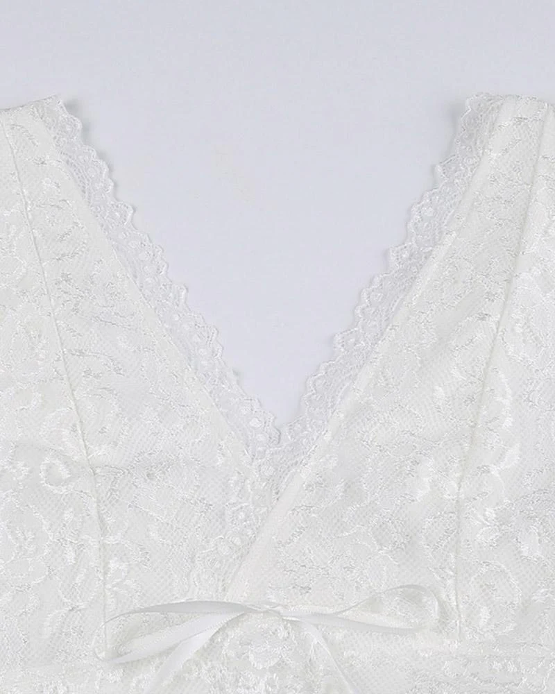 Enshrined Cami Lace Tank Top - Image 3