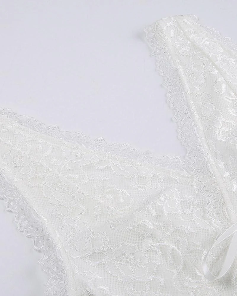 Enshrined Cami Lace Tank Top - Image 5