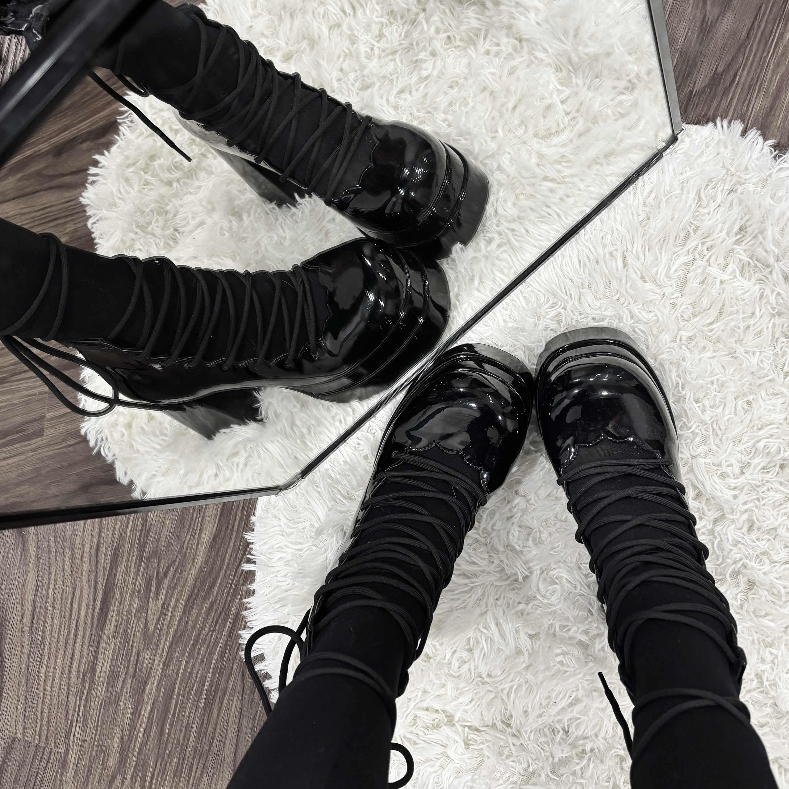 Entangled Magic Y2K Gothic Lolita Shoes - Image 4
