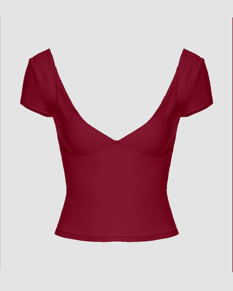 Equinox Illuminum Scoop Neck Coquette Top - Image 8