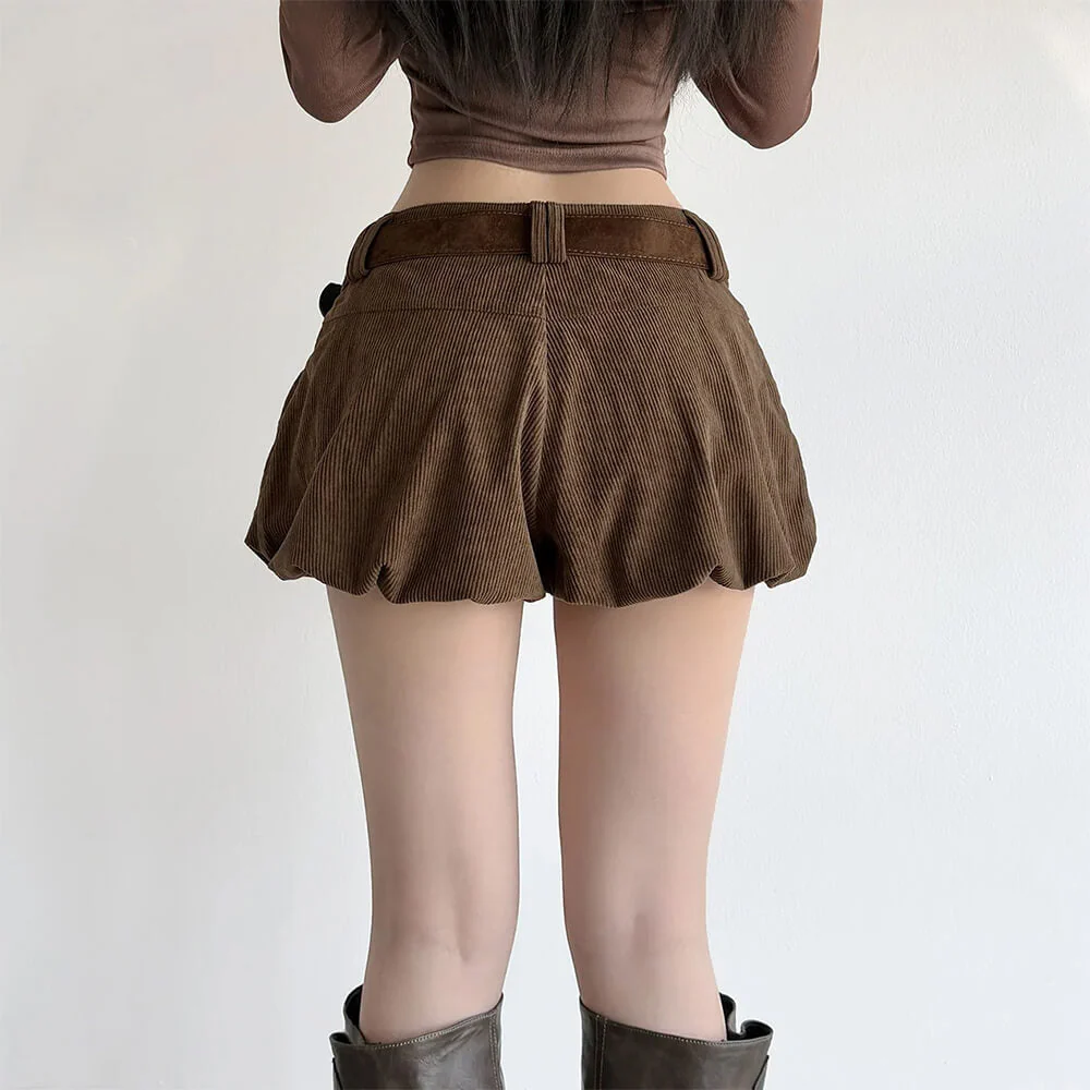 Espresso Days Corduroy Skirt - Image 4