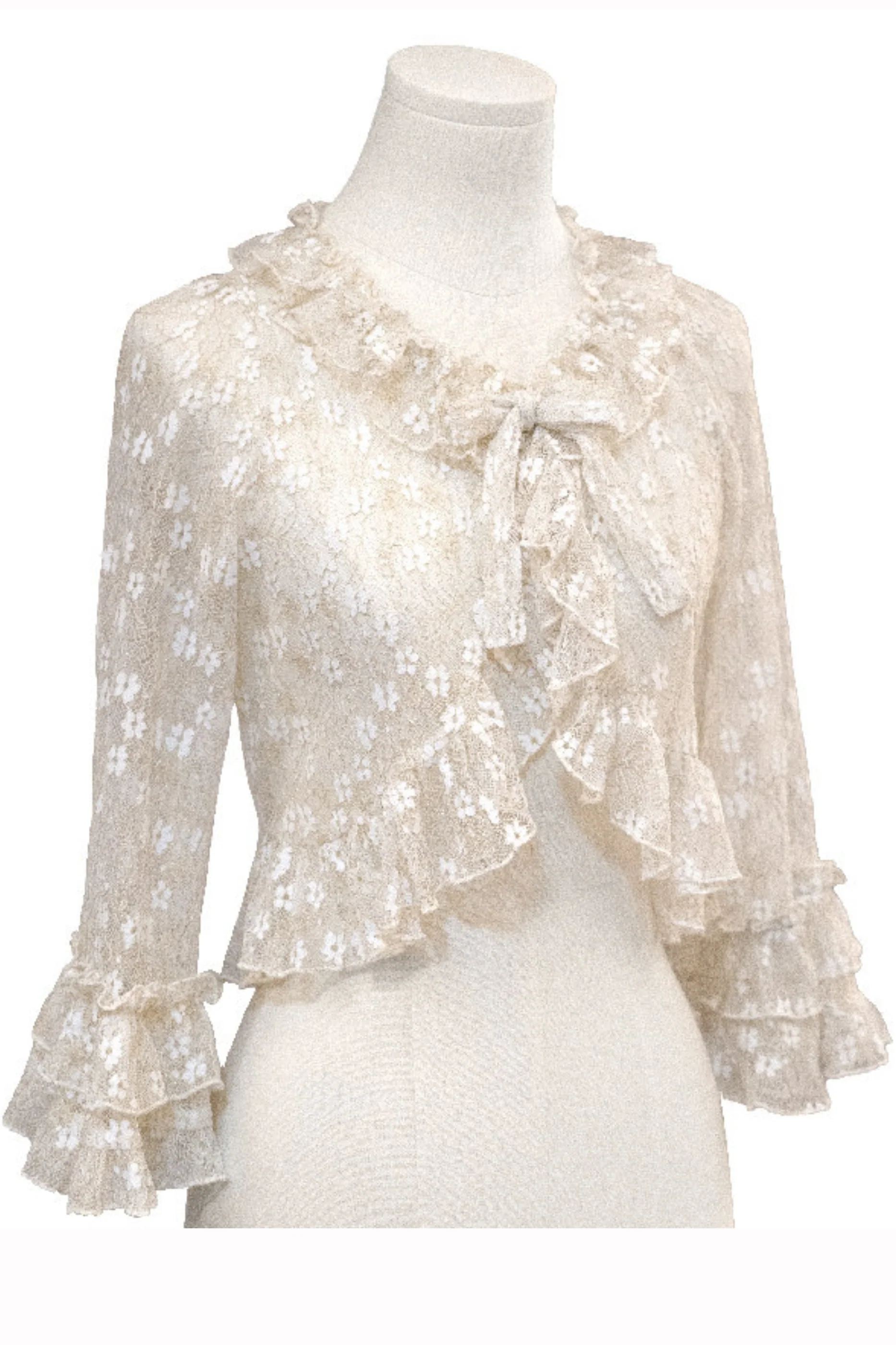 Eternal Sheer Lace Cardigan - Image 11