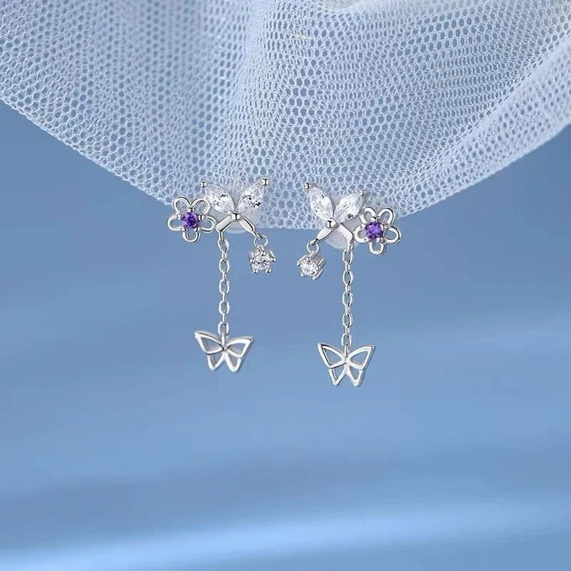 Ethereal Moon Dangle Earrings - Image 15