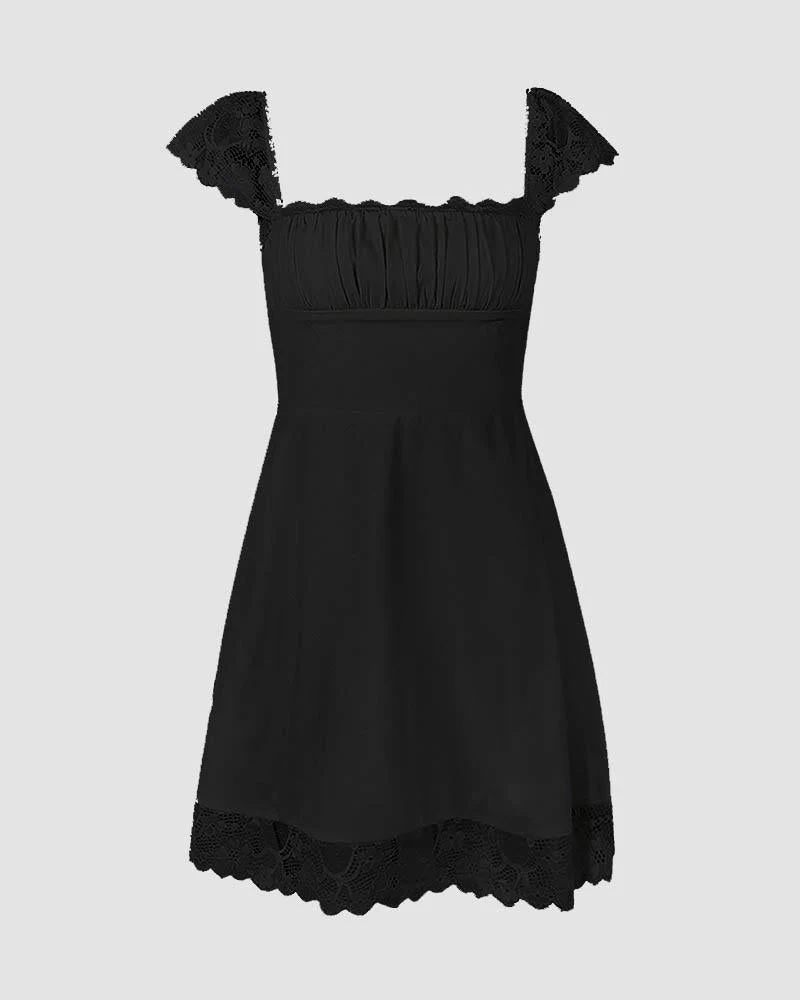 Euboea Sweetheart Mini Coquette Dress - Image 7
