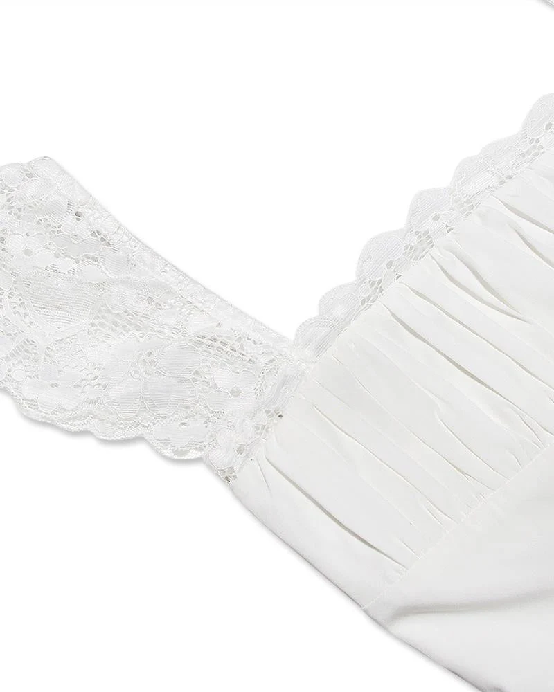 Euboea Sweetheart Mini Coquette Dress - Image 9