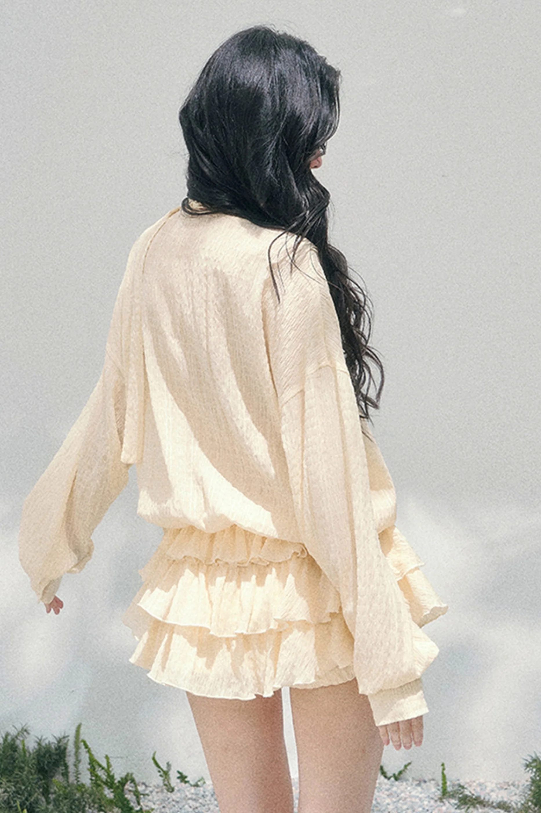 Evening Breeze Milky Dress + Inner Pants - Image 11
