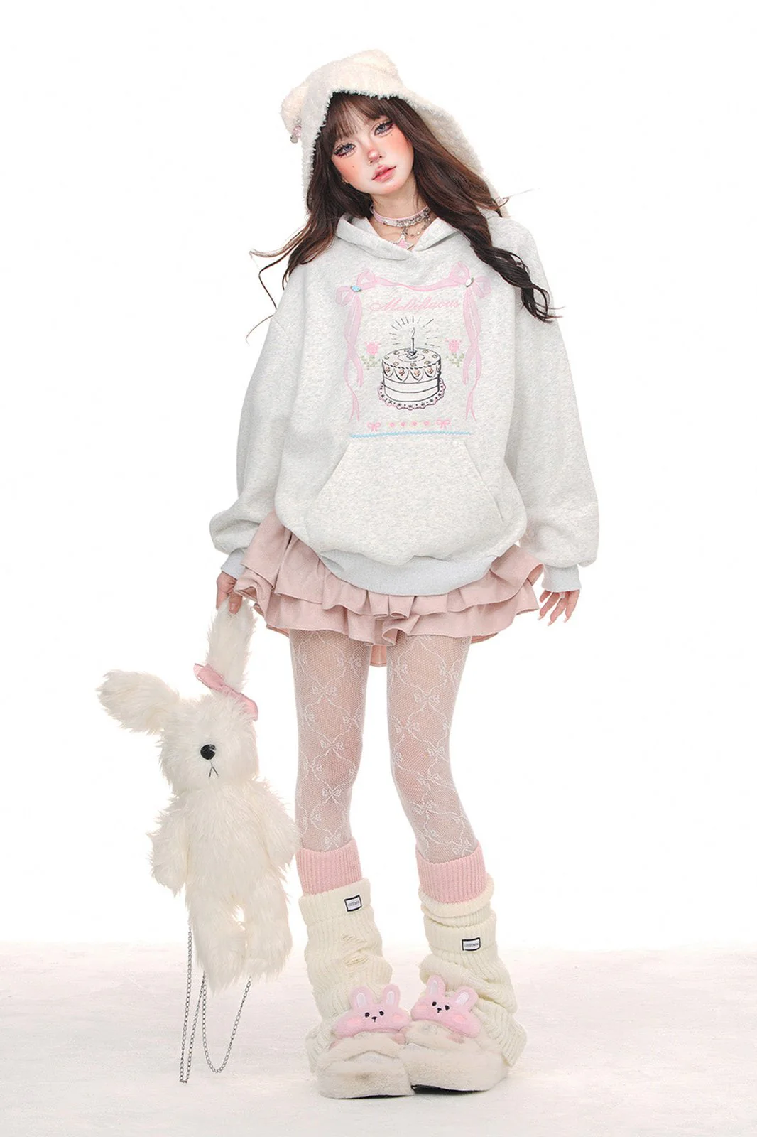 Exclusive Bow Hoodie Sweatshirt - Image 10
