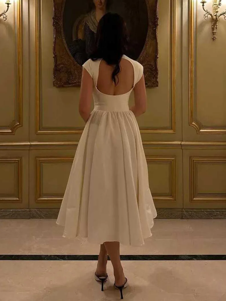 Exquisite Backless Corset Dress - Image 2