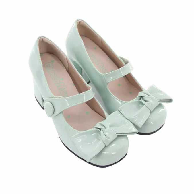 Fairy Bow Mary Jane High Heels - Image 5