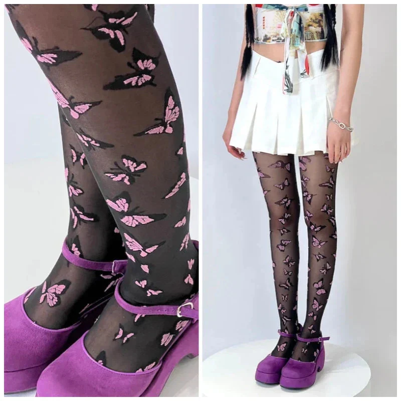 Fairy Flutter Nylon Tights - Image 2