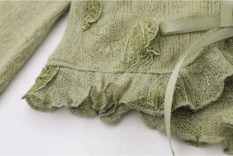 Fairy Grunge Butterfly Strap Long-sleeved Top - Image 4