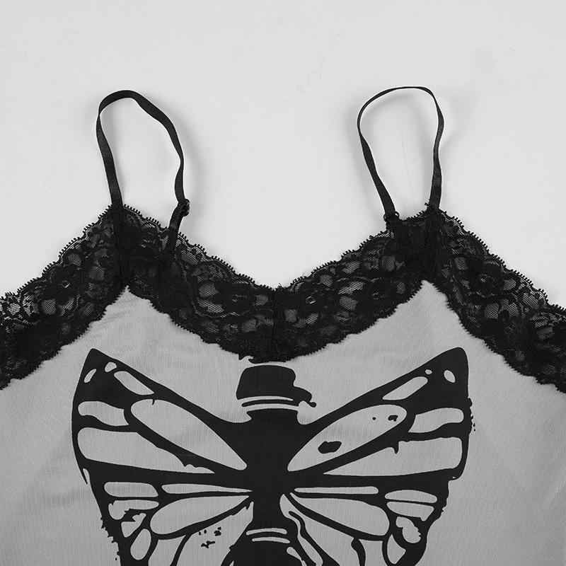 Fairy Grunge Butterfly Tank Top - Image 3