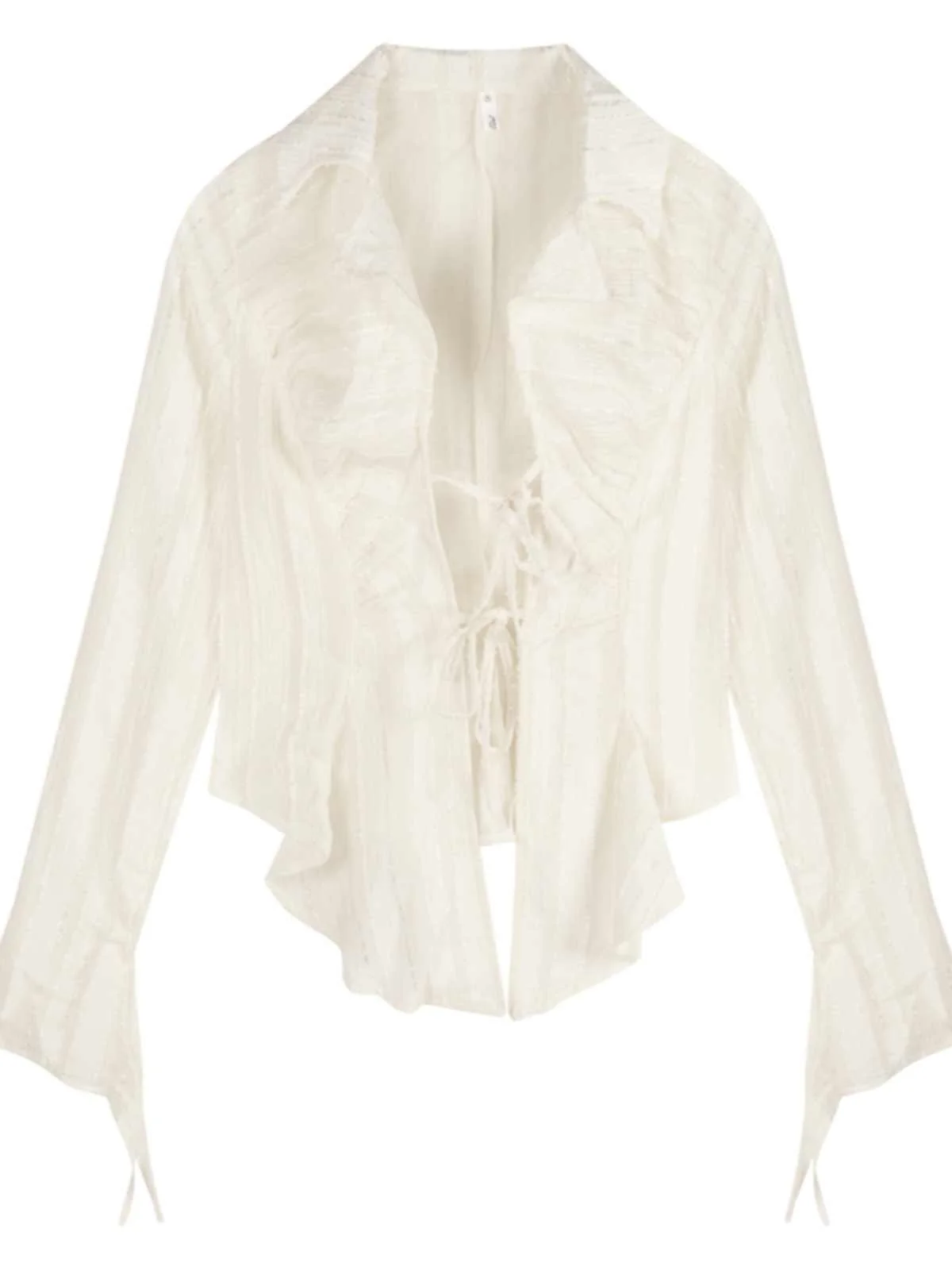 Fairy Grunge Chiffon Shirt - Image 4