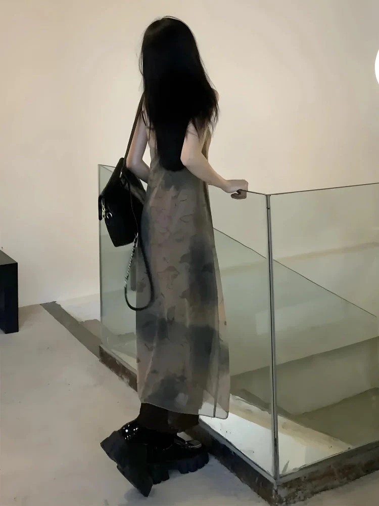 Fairy Grunge Forest Midi Dress - Image 2