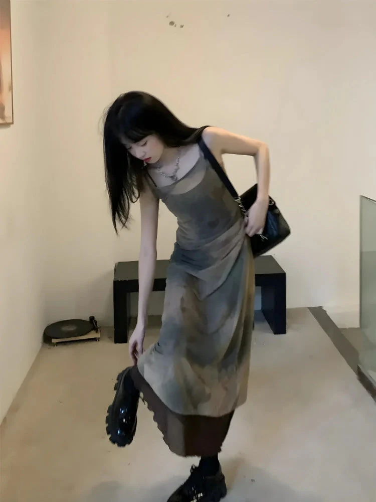 Fairy Grunge Forest Midi Dress - Image 6