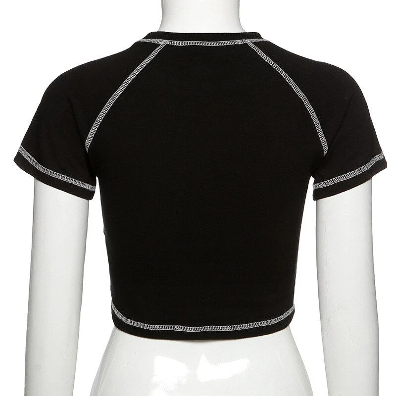Fairy Grunge Graphic Crop Top - Image 12