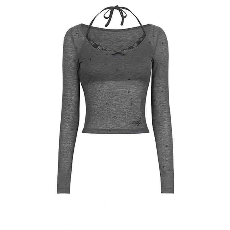 Fairy Grunge Long-sleeved Star Top - Image 2