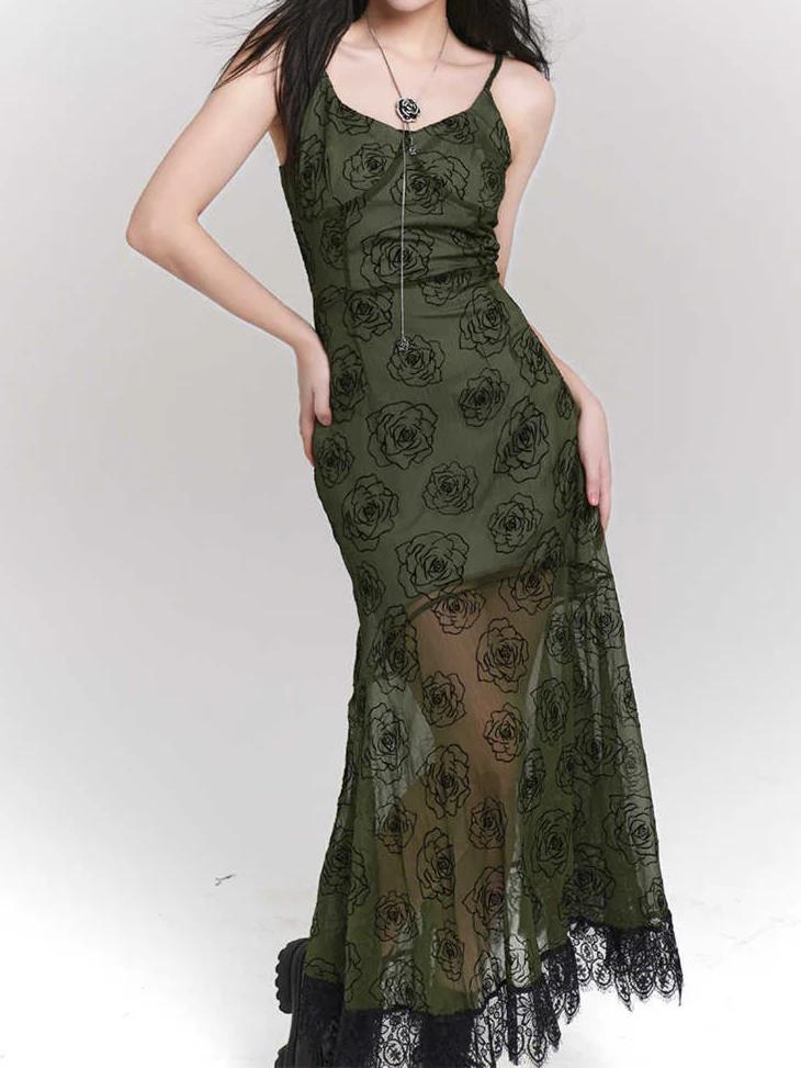 Fairy Grunge Tulle Maxi Dress - Image 3