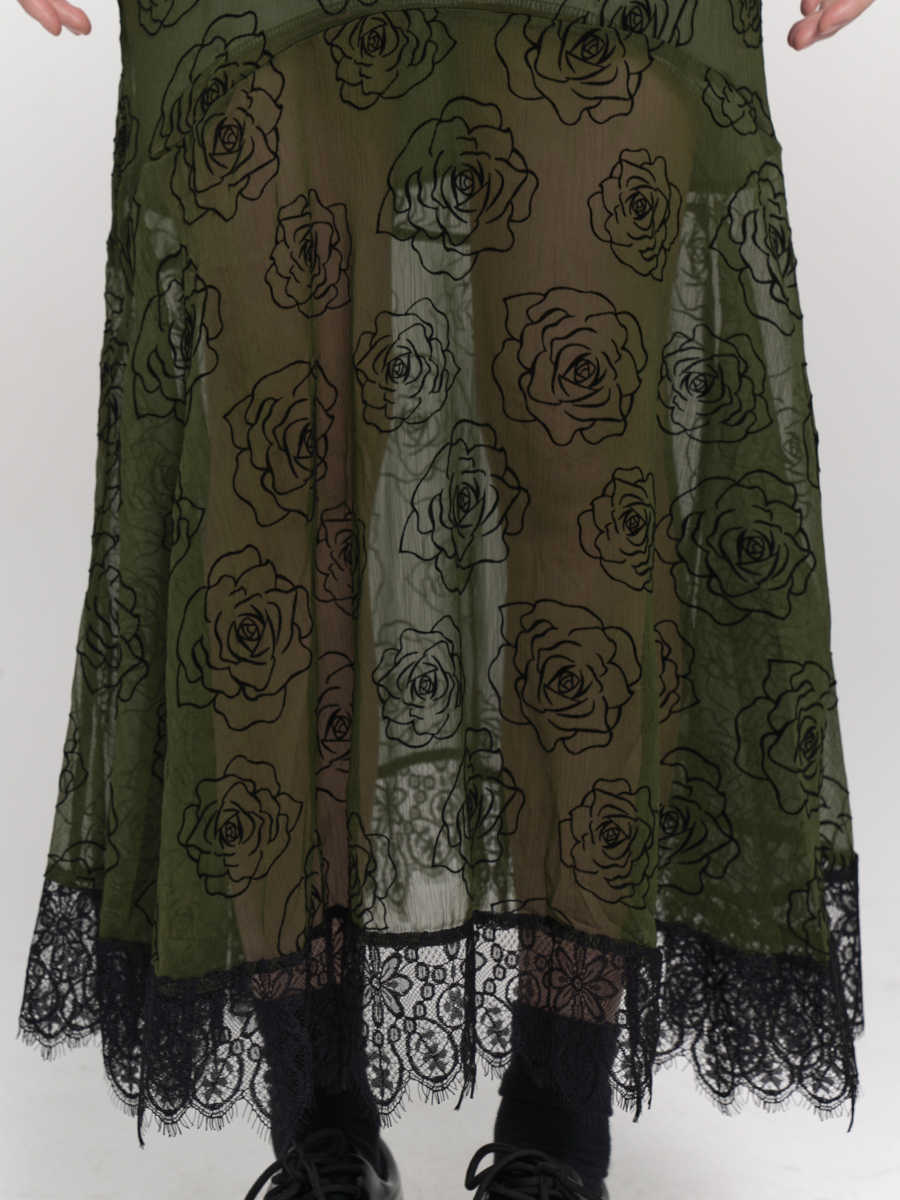 Fairy Grunge Tulle Maxi Dress - Image 4